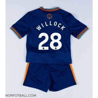 Billige Fotballdrakt Newcastle United Joe Willock #28 Replika Tredjedraktsett Barn 2025-26 Kortermet (med bukser)